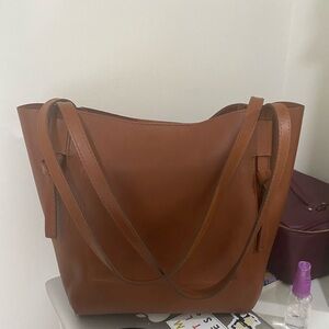 Madewell Knotted Leather Tote